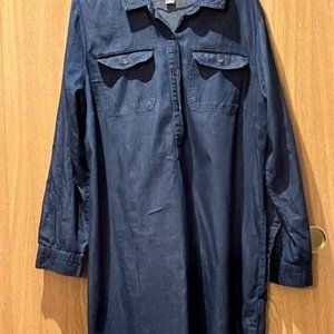 Old Navy. Fall shirt dress